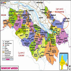 Map Of Arunachal Pradesh