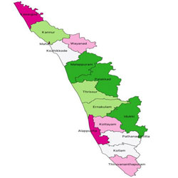 Map Of Kerala