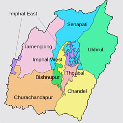 Map Of Manipur